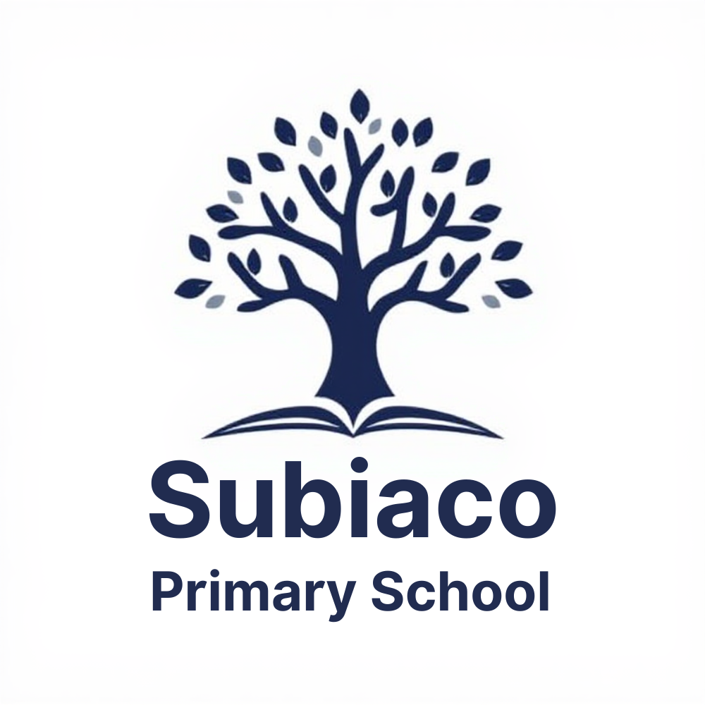 Navy Oak Tree Logo for Subiaco Primary School